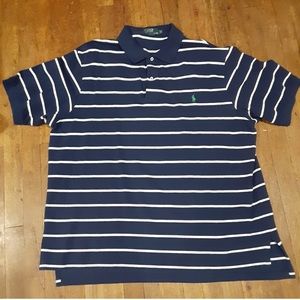 Ralph Lauren Blue & White Polo Size 2XB